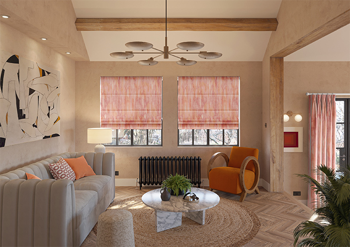 Waterfall, Romance - Motorised Roman Blind - Image 8